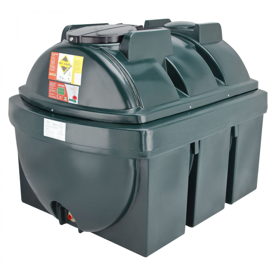 Atlas 1300 bunded — 1300 litre heating oil tank